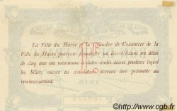 1 Franc FRANCE regionalismo e varie Le Havre 1916 JP.068.15 BB to SPL