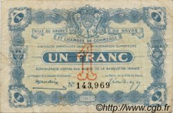 1 Franc FRANCE régionalisme et divers Le Havre 1920 JP.068.28 TB
