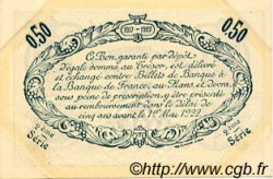 50 Centimes FRANCE regionalism and various Le Mans 1917 JP.069.09 VF - XF