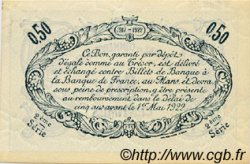 50 Centimes Spécimen FRANCE regionalismo e varie Le Mans 1917 JP.069.10 BB to SPL