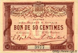 50 Centimes FRANCE Regionalismus und verschiedenen Le Tréport 1915 JP.071.01 SS to VZ
