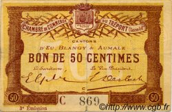 50 Centimes FRANCE Regionalismus und verschiedenen Le Tréport 1915 JP.071.09 S