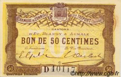 50 Centimes FRANCE regionalismo y varios Le Tréport 1916 JP.071.13 SC a FDC