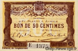 50 Centimes FRANCE regionalismo y varios Le Tréport 1916 JP.071.17 SC a FDC