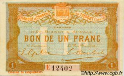 1 Franc FRANCE Regionalismus und verschiedenen Le Tréport 1916 JP.071.18 SS to VZ