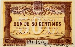 50 Centimes FRANCE regionalismo y varios Le Tréport 1916 JP.071.21 SC a FDC