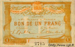 1 Franc FRANCE Regionalismus und verschiedenen Le Tréport 1916 JP.071.22 S