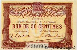 50 Centimes FRANCE Regionalismus und verschiedenen Le Tréport 1916 JP.071.24 fST to ST