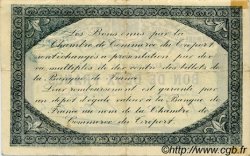 2 Francs FRANCE regionalismo y varios Le Tréport 1916 JP.071.26 MBC a EBC