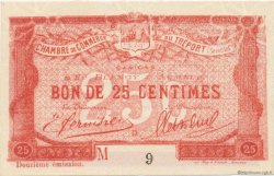 25 Centimes FRANCE regionalismo y varios Le Tréport 1920 JP.071.46 SC a FDC