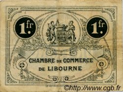 1 Franc FRANCE régionalisme et divers Libourne 1915 JP.072.16 TB