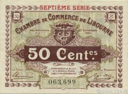 50 Centimes FRANCE regionalism and miscellaneous Libourne 1920 JP.072.32 AU+