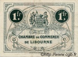 1 Franc FRANCE Regionalismus und verschiedenen Libourne 1920 JP.072.33 SS to VZ