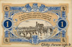 1 Franc FRANCE Regionalismus und verschiedenen Limoges 1918 JP.073.22 SS to VZ