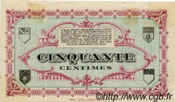 50 Centimes FRANCE regionalism and various Lons-Le-Saunier 1918 JP.074.11 VF - XF