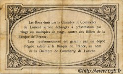 50 Centimes FRANCE regionalismo y varios Lorient 1915 JP.075.01 BC