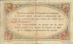 50 Centimes FRANCE régionalisme et divers Lorient 1915 JP.075.04 TB