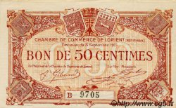 50 Centimes FRANCE regionalismo e varie Lorient 1915 JP.075.26 BB to SPL