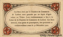50 Centimes FRANCE regionalismo e varie Lorient 1919 JP.075.29 BB to SPL