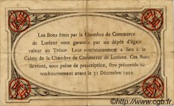 50 Centimes FRANCE régionalisme et divers Lorient 1919 JP.075.29 TB