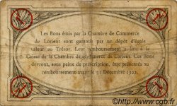 1 Franc FRANCE regionalismo e varie Lorient 1919 JP.075.30 MB