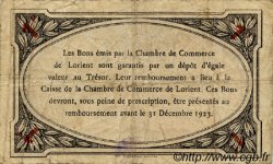 1 Franc FRANCE regionalismo y varios Lorient 1920 JP.075.33 BC