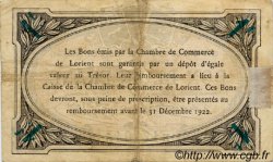 1 Franc FRANCE régionalisme et divers Lorient 1920 JP.075.36 TB