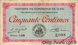 50 Centimes FRANCE Regionalismus und verschiedenen Lure 1915 JP.076.01 SS to VZ