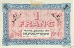1 Franc FRANCE regionalism and miscellaneous Lure 1918 JP.076.26 AU+