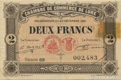 2 Francs FRANCE Regionalismus und verschiedenen Lure 1920 JP.076.39 SS to VZ