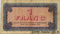 1 Franc FRANCE régionalisme et divers Lyon 1919 JP.077.19 TB