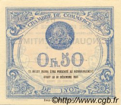 50 Centimes FRANCE regionalismo y varios Lyon 1920 JP.077.20 SC a FDC