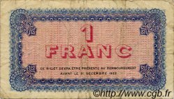 1 Franc FRANCE régionalisme et divers Lyon 1920 JP.077.21 TB