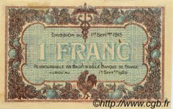 1 Franc FRANCE Regionalismus und verschiedenen Macon, Bourg 1915 JP.078.03 fST to ST