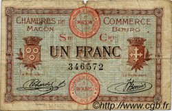 50 Centimes FRANCE regionalism and various Macon, Bourg 1915 JP.078.07 F