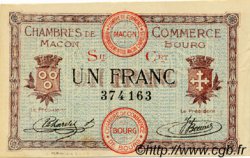 1 Franc FRANCE regionalism and miscellaneous Macon, Bourg 1915 JP.078.08 VF - XF