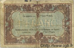 1 Franc FRANCE régionalisme et divers Macon, Bourg 1915 JP.078.08 TB