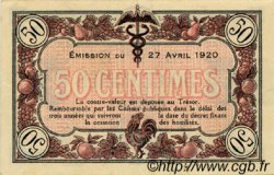 50 Centimes FRANCE regionalismo y varios Macon, Bourg 1920 JP.078.11 MBC a EBC