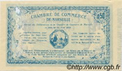 50 Centimes FRANCE regionalismo e varie Marseille 1914 JP.079.01 BB to SPL