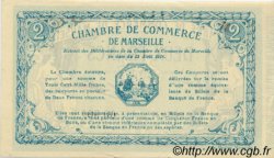 2 Francs FRANCE Regionalismus und verschiedenen Marseille 1914 JP.079.18 fST to ST