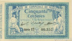 50 Centimes FRANCE Regionalismus und verschiedenen Marseille 1914 JP.079.27 fST to ST