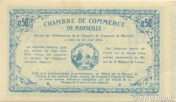 50 Centimes FRANCE regionalismo y varios Marseille 1914 JP.079.27 SC a FDC