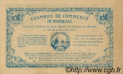 50 Centimes FRANCE regionalismo y varios Marseille 1915 JP.079.45 SC a FDC