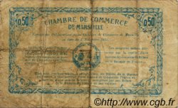 50 Centimes FRANCE regionalismo y varios Marseille 1915 JP.079.45 BC
