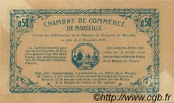 50 Centimes FRANCE regionalism and miscellaneous Marseille 1915 JP.079.56 AU+