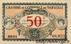 50 Centimes FRANCE regionalism and various Marseille 1917 JP.079.67 VF - XF