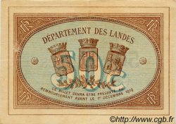 50 Centimes FRANCE Regionalismus und verschiedenen Mont-De-Marsan 1914 JP.082.01 SS to VZ