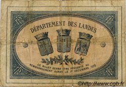 1 Franc FRANCE Regionalismus und verschiedenen Mont-De-Marsan 1914 JP.082.05 S