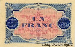 1 Franc FRANCE regionalism and various Mont-De-Marsan 1917 JP.082.21 AU+
