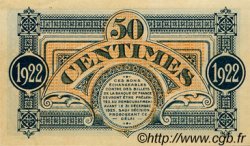 50 Centimes FRANCE regionalism and various Mont-De-Marsan 1922 JP.082.38 AU+